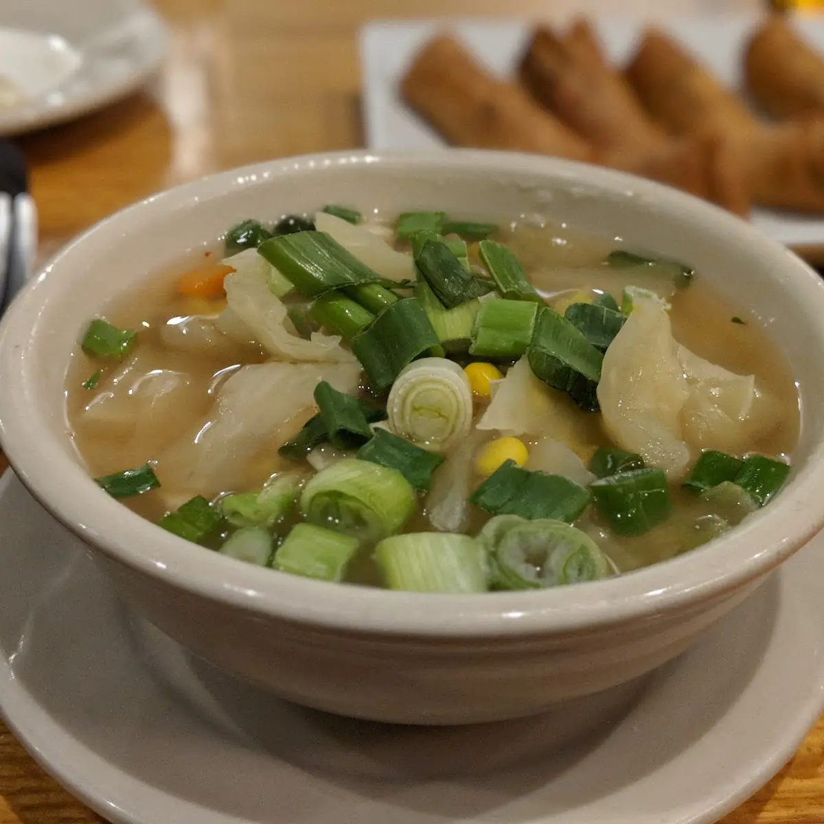 Dishes Served with Soup Egg Roll
