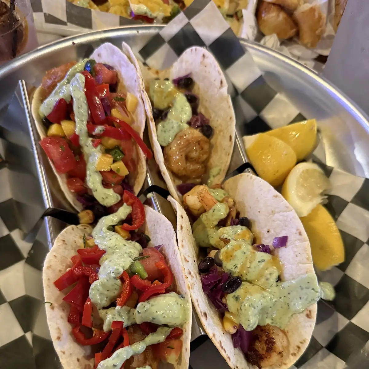 Seared Shrimp Tacos