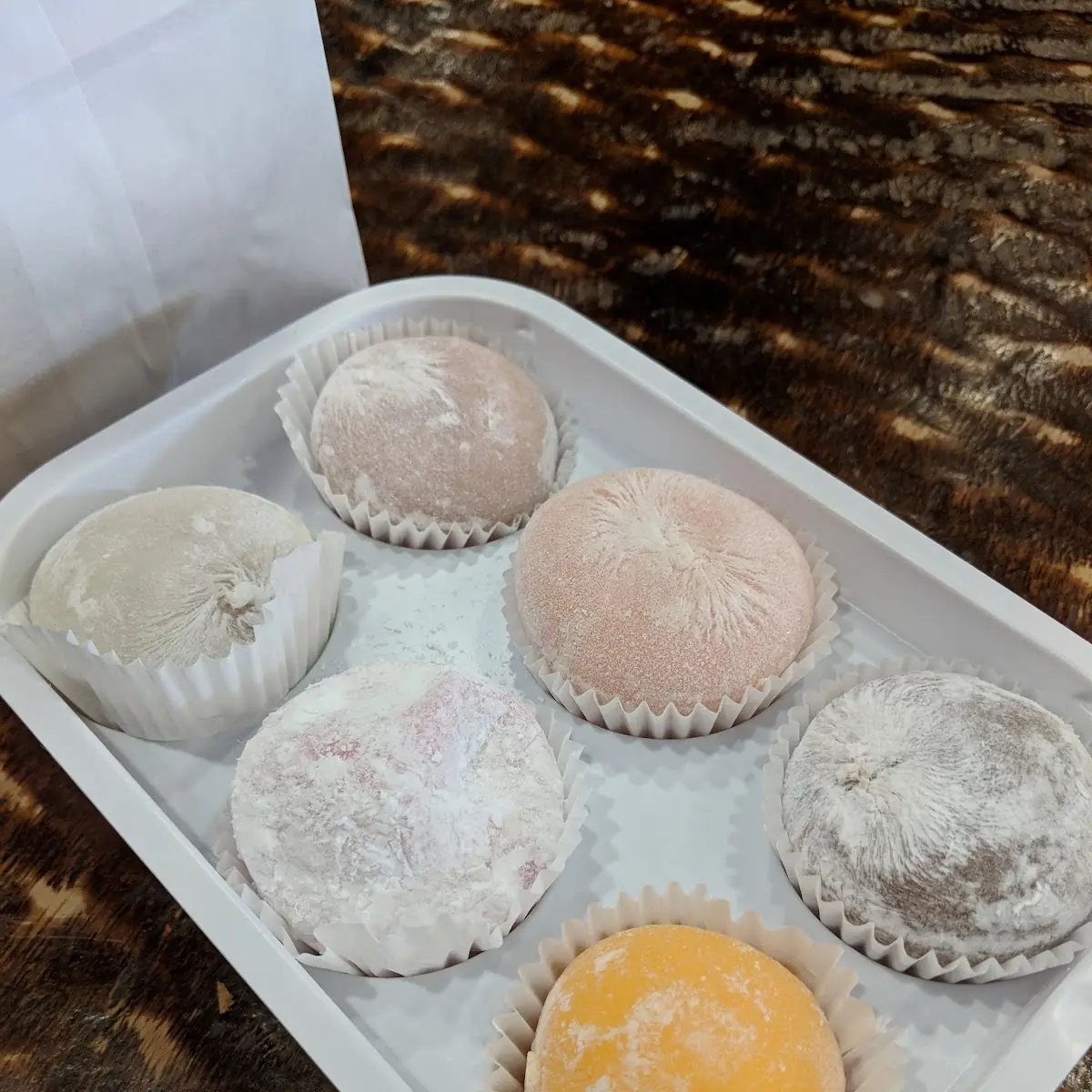 Mochi Mango Plum Double Chocolate Chocolate Chip Plum Strawberry Red Bean Cookies & Cream