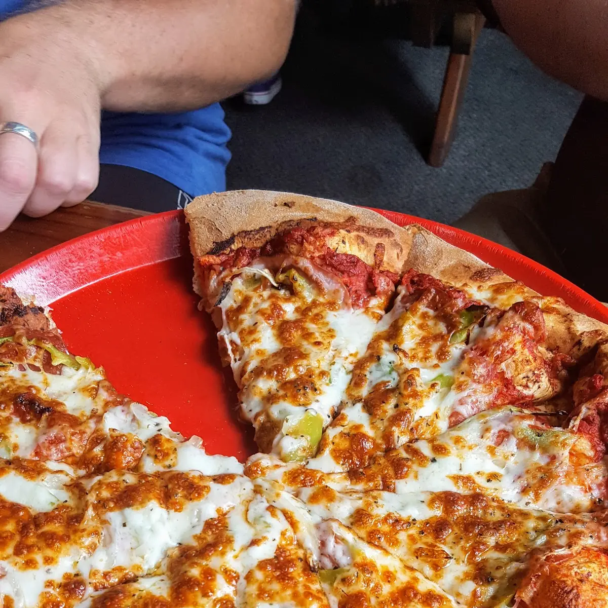 Pepperoni and Mushroom Pizza