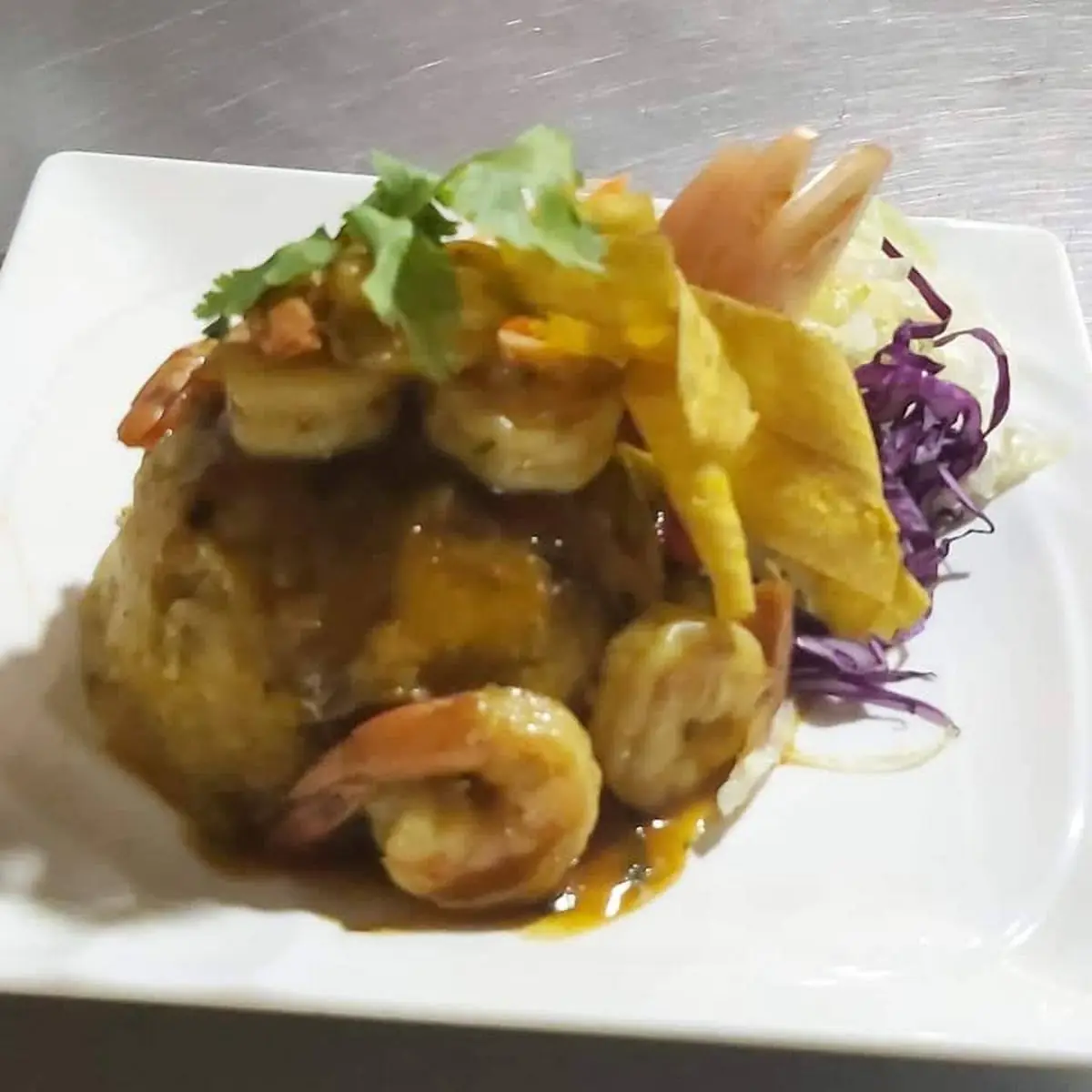 Mofongo Relleno de Camarones
