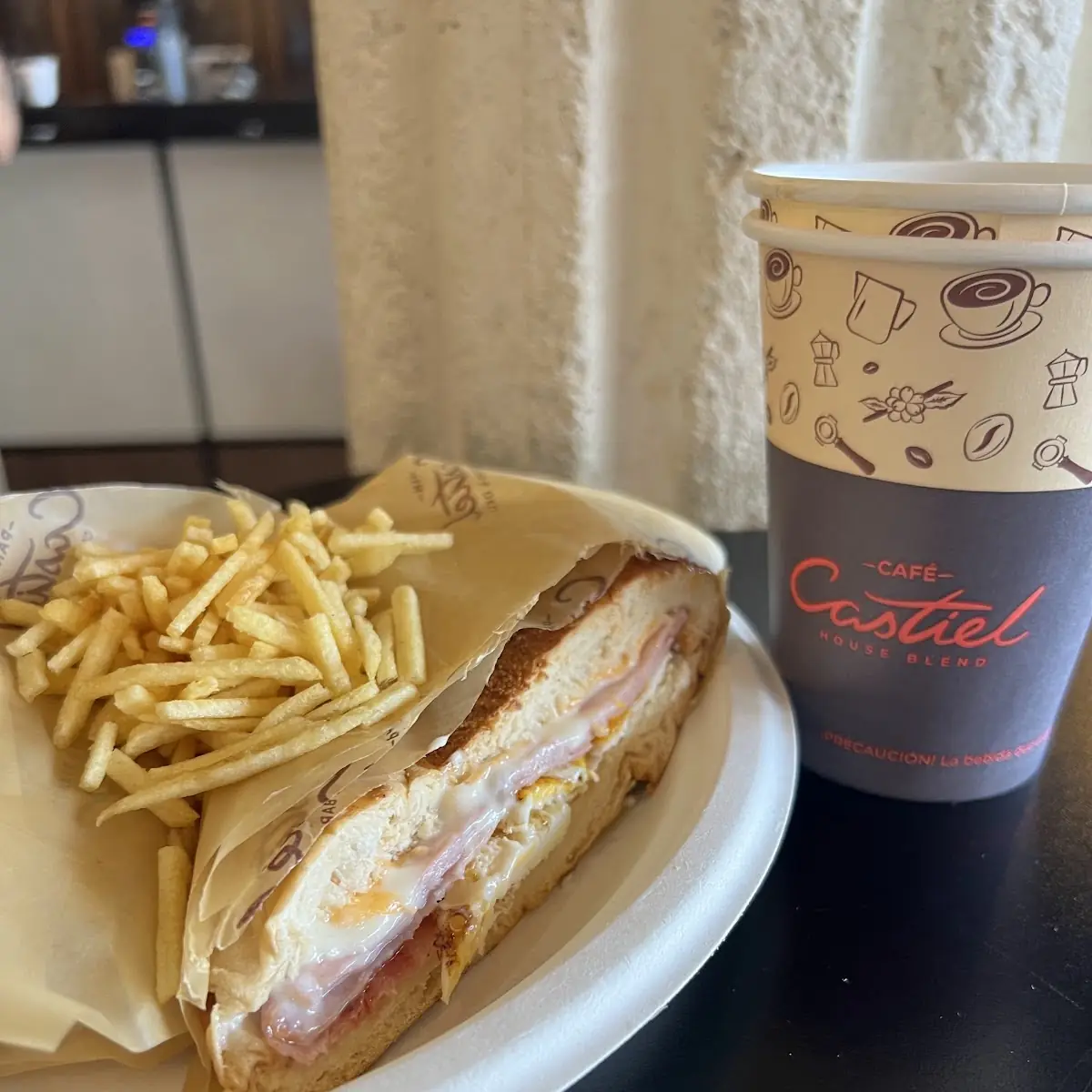 Ham Cheese Egg Sandwich