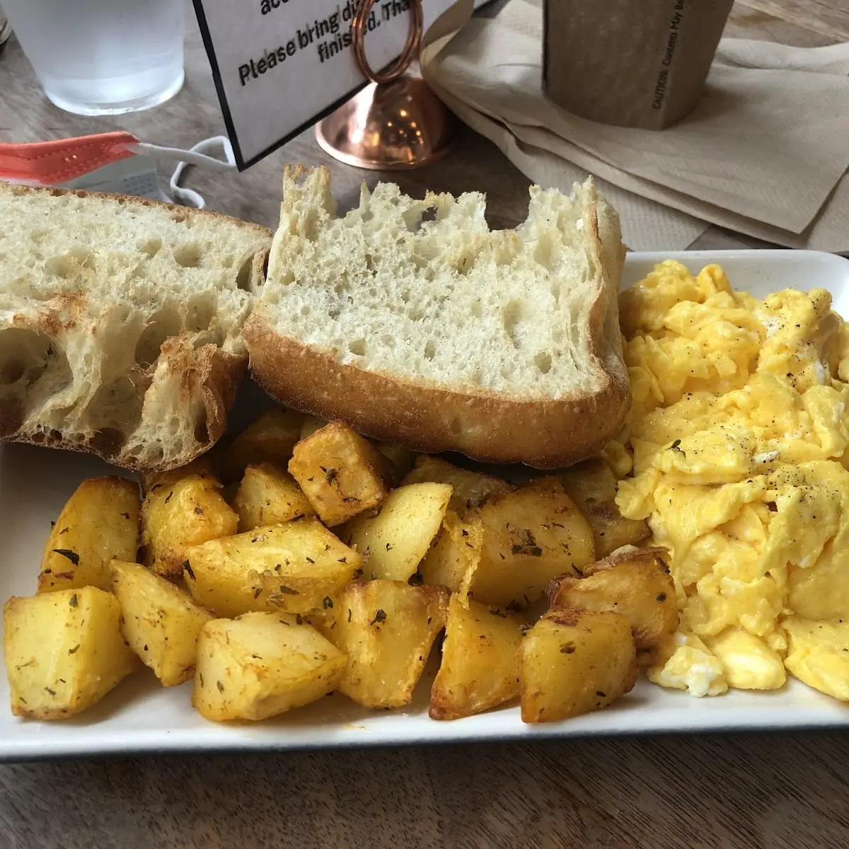 Scrambled Eggs Potatoes