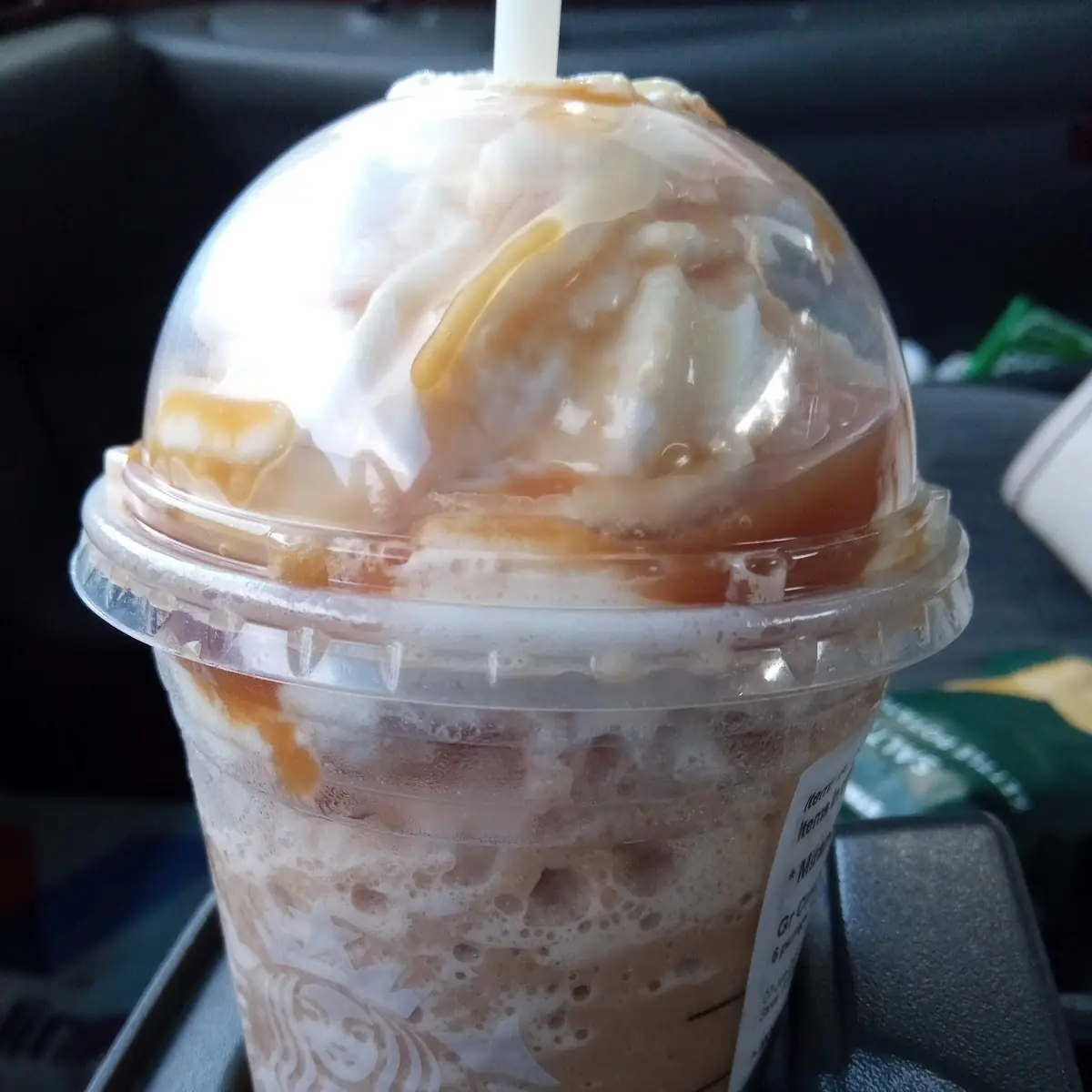 Caramel Crunch Frappuccino