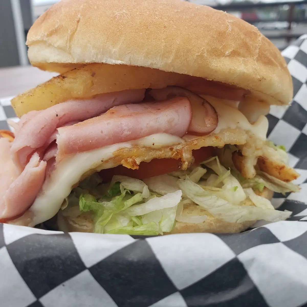 Hawaiian Chicken Burger
