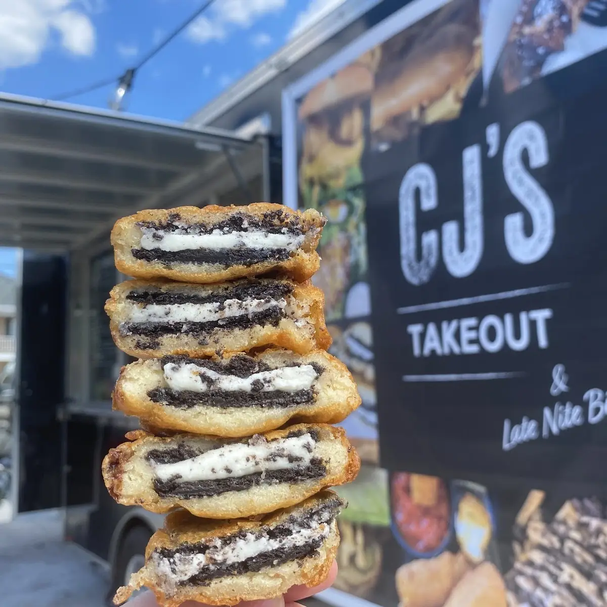 4 Deep Fried Oreo's