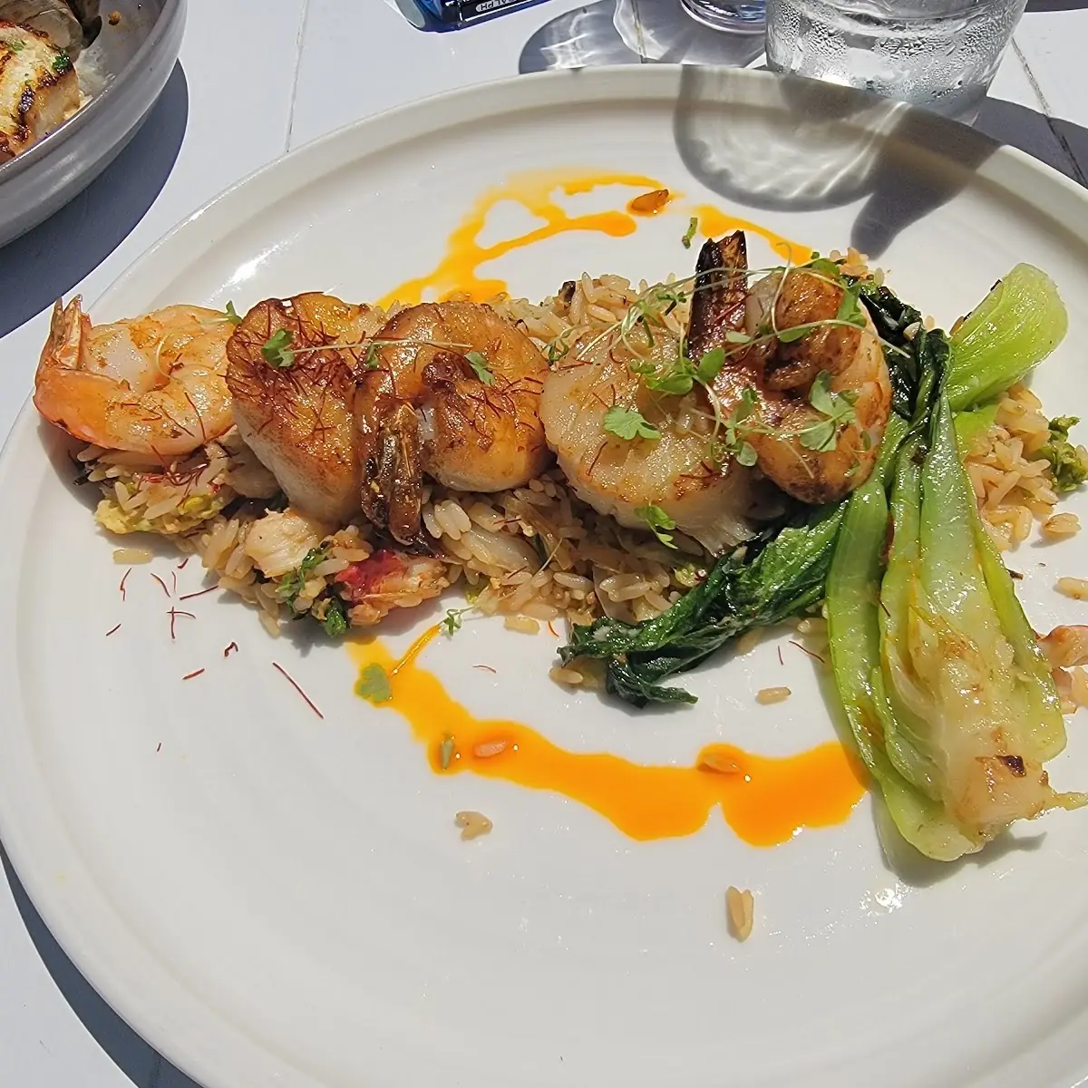 Seared Shrimp & Scallops