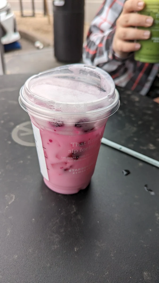 Iced Double Berry Matcha