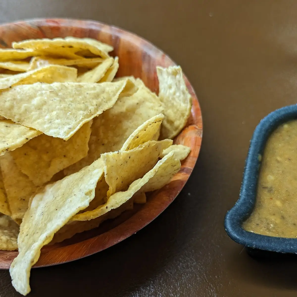 Chips and Salsa Verde