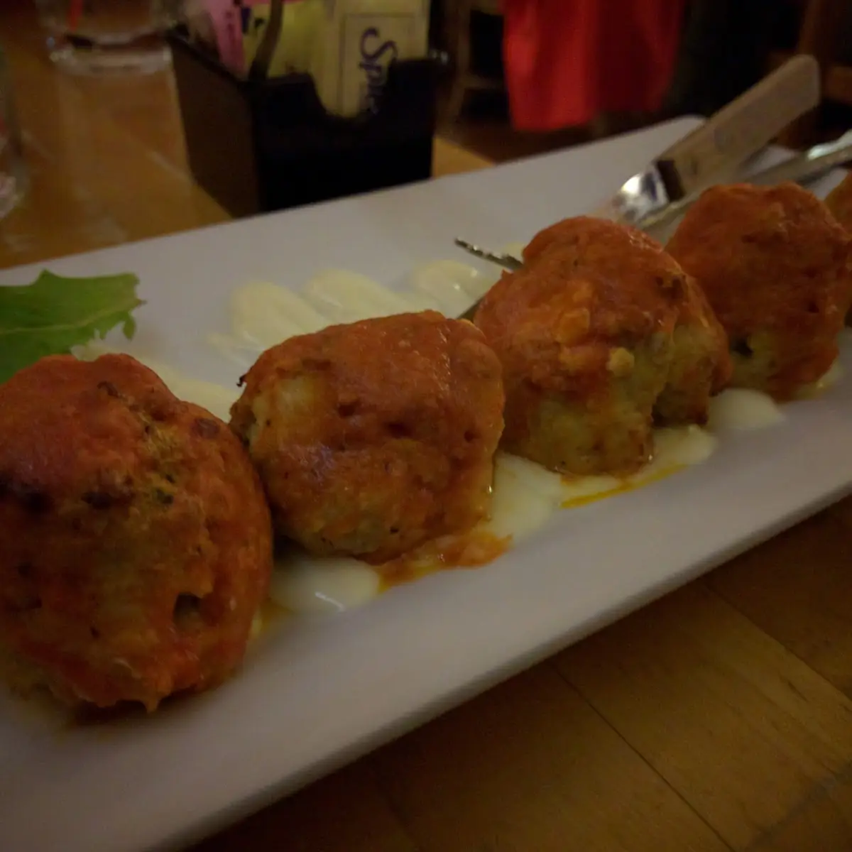 Buffalo Chicken Meatballs