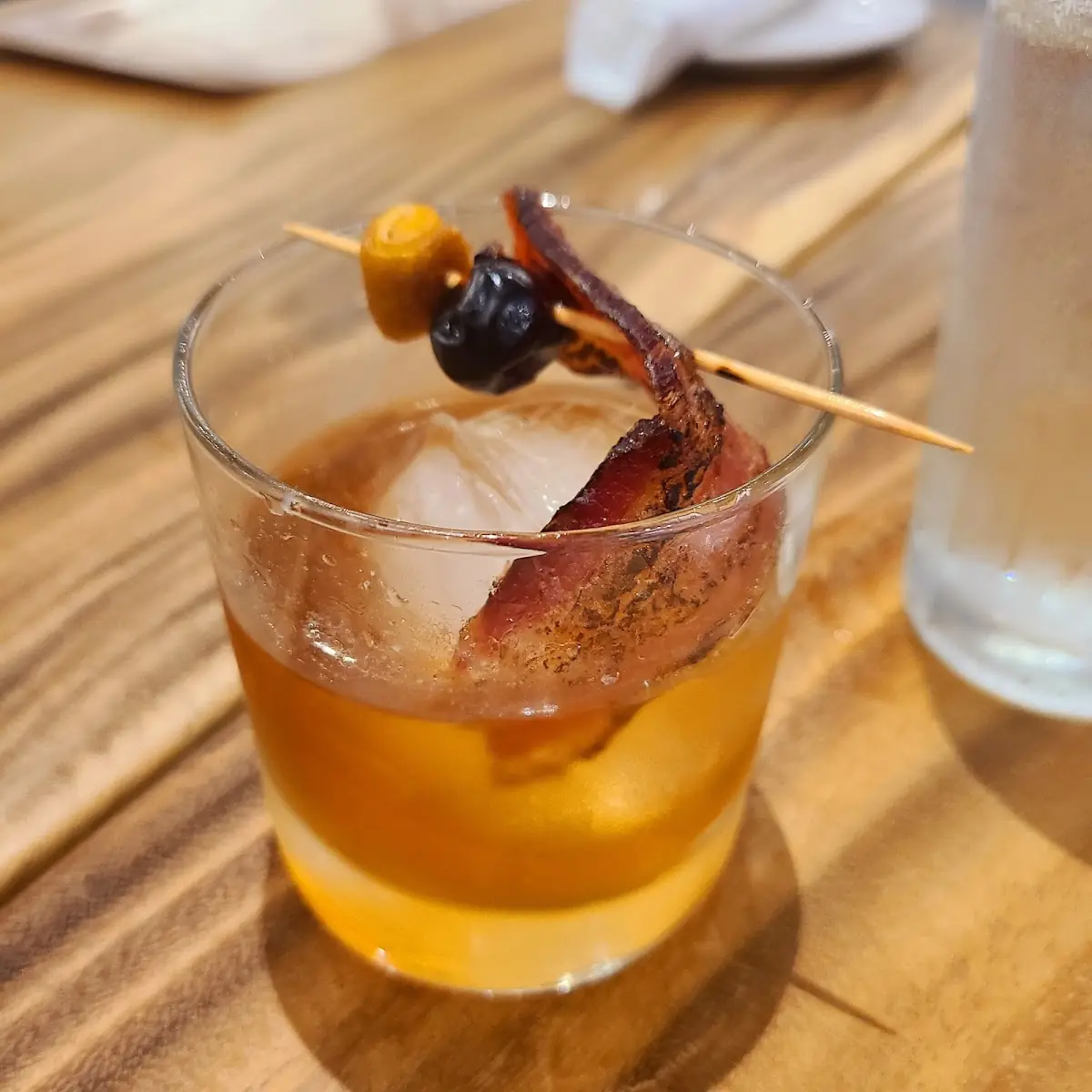 Old Fashioned with Bacon