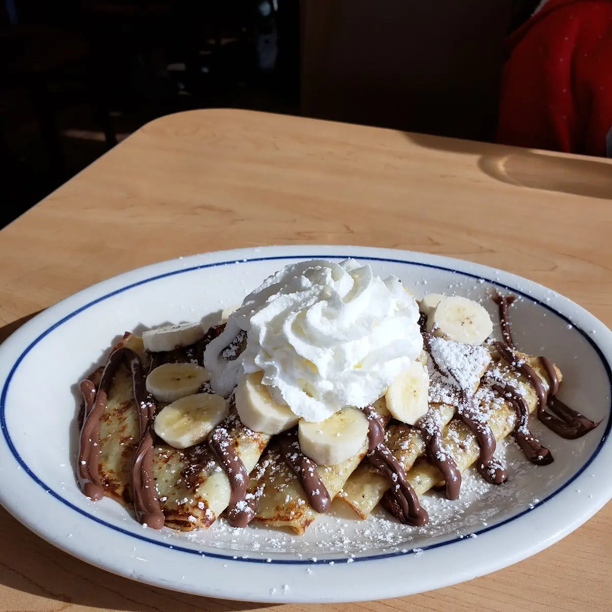 Banana Crepe with Nutella