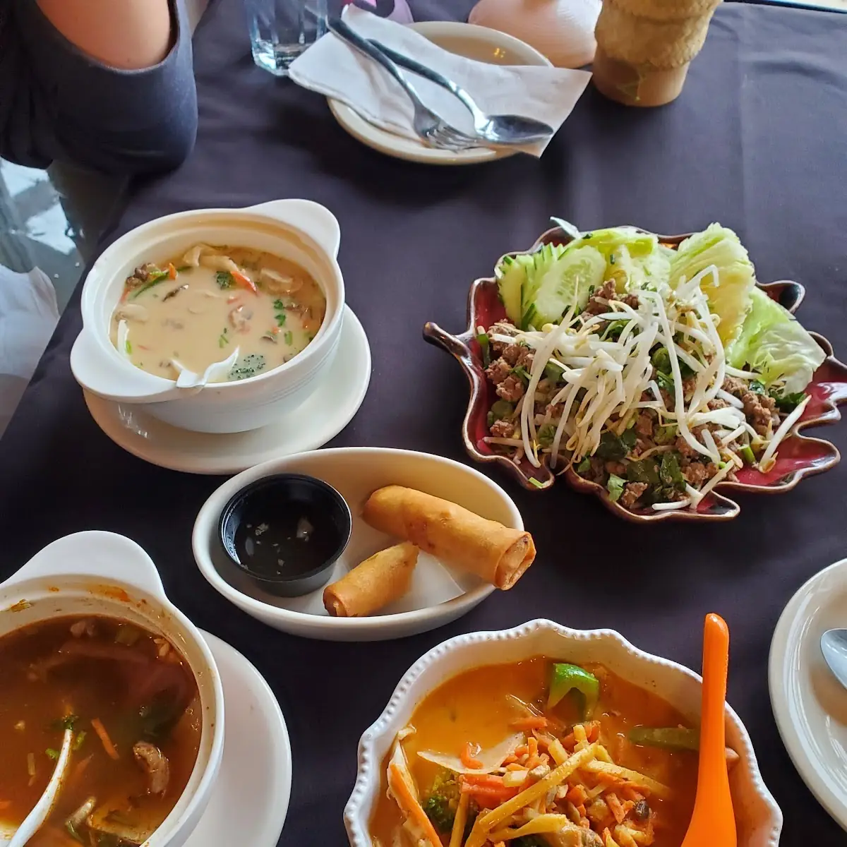 Red Curry Egg Rolls