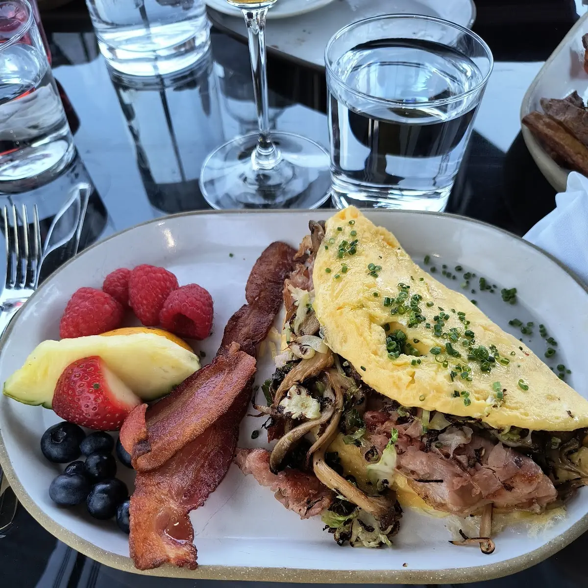 Mushroom Omelette