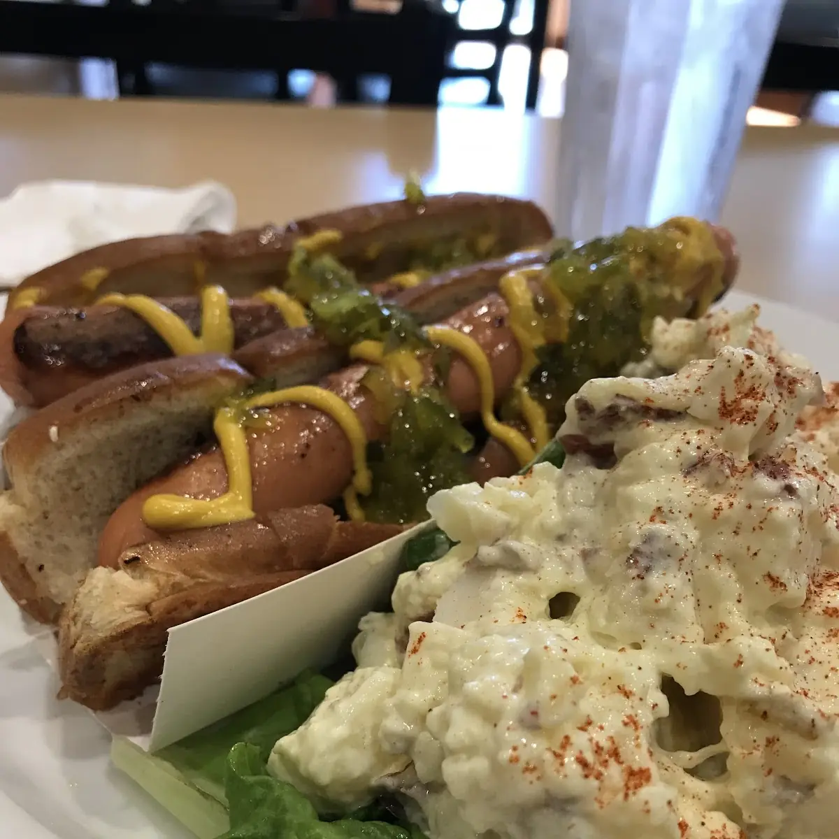 Grilled Hot Dog