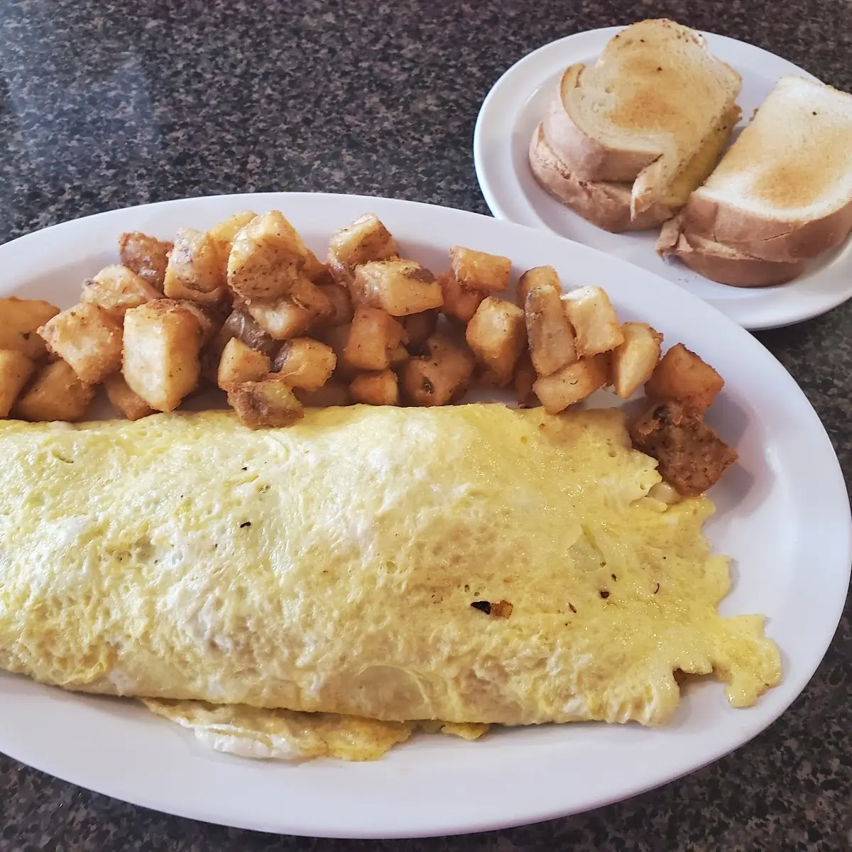 MEAT AND CHEESE OMELETTE