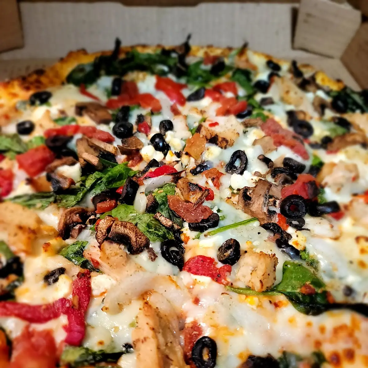 Handtoss Pacific Veggie Pizza