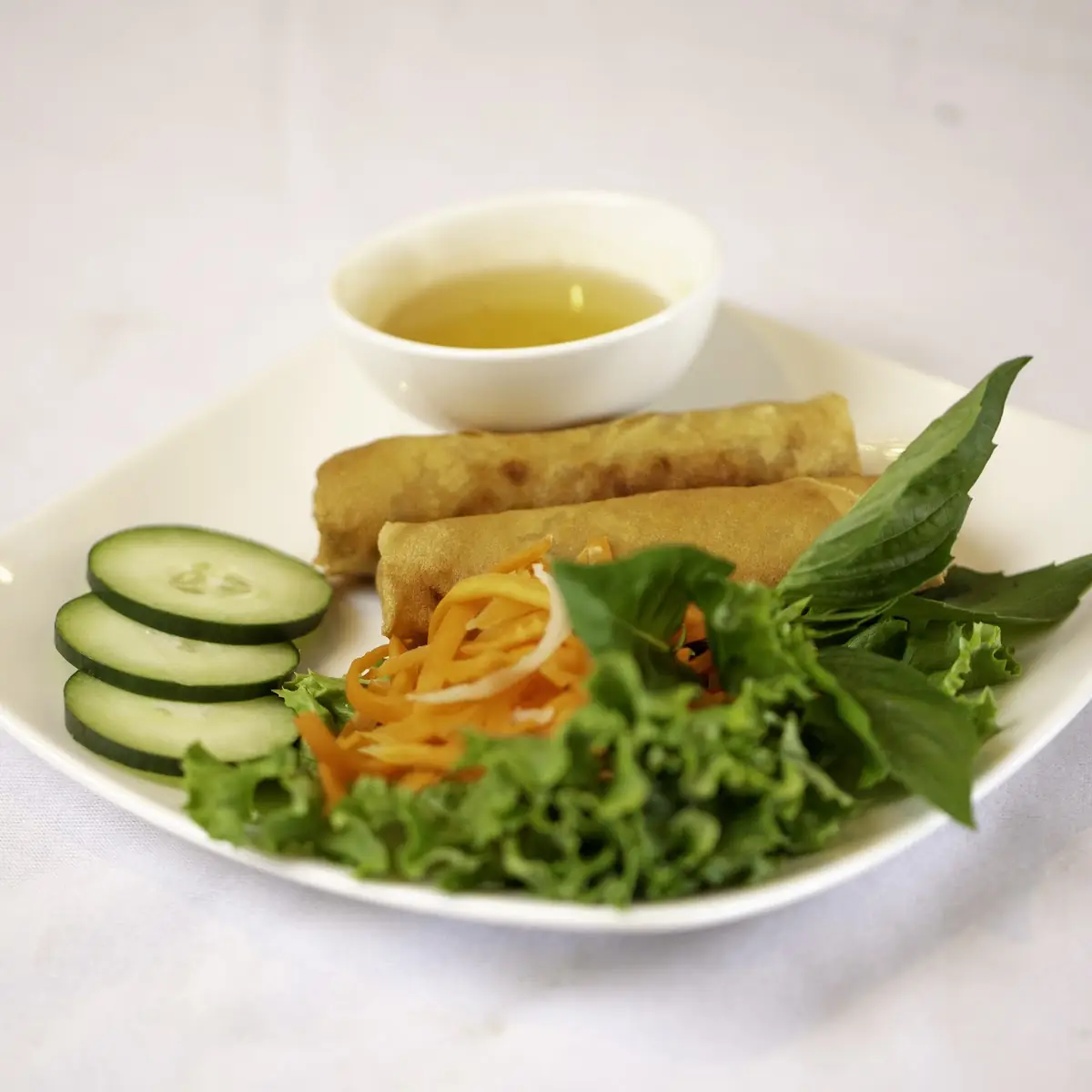 Chả Giò Cuốn Chay - Crispy Vegetarian Spring Rolls