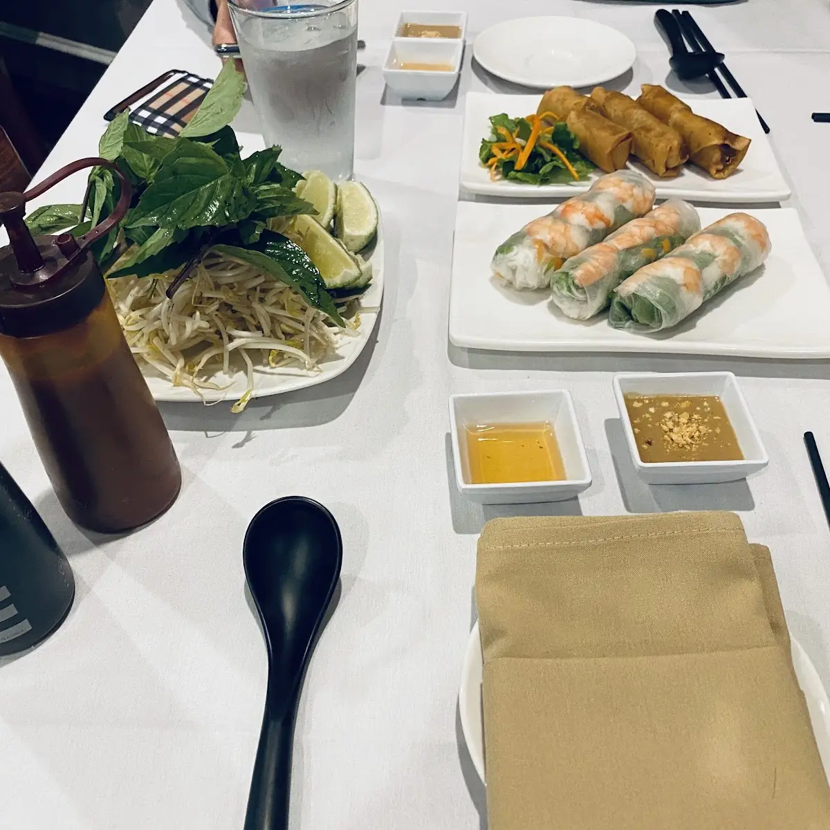Summer Roll with Peanut Sauce