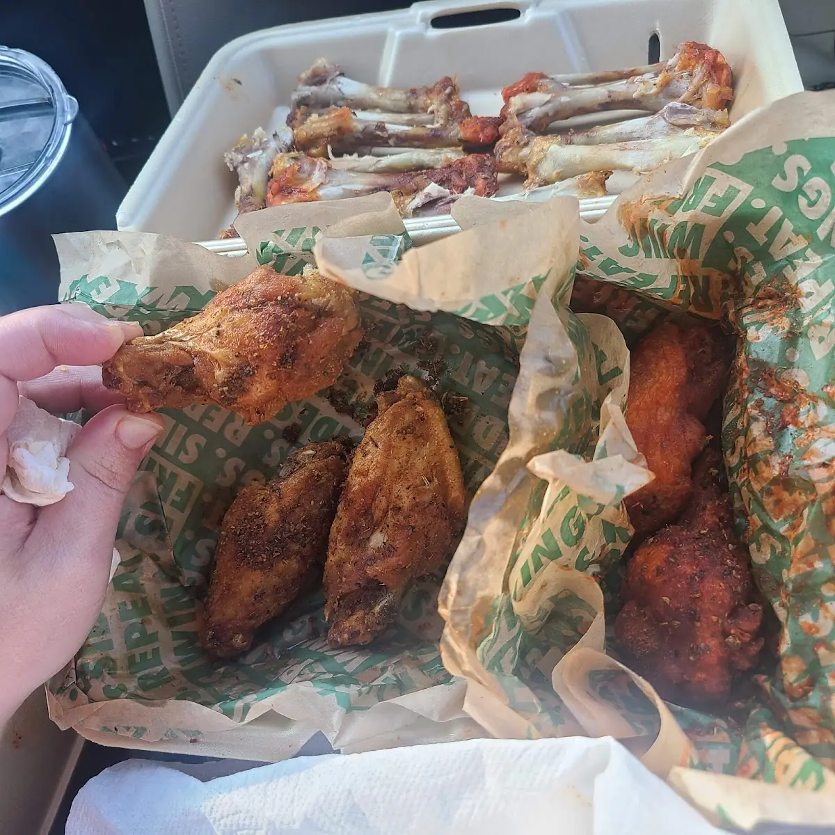 Louisiana Dry Rub Wings
