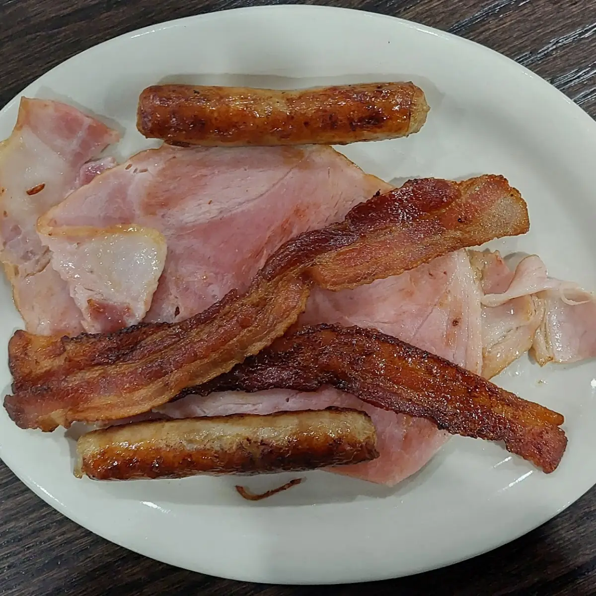 Bacon Sausage and Ham