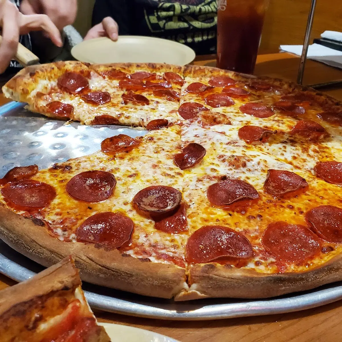 14 Sausage and Pepperoni Pizza