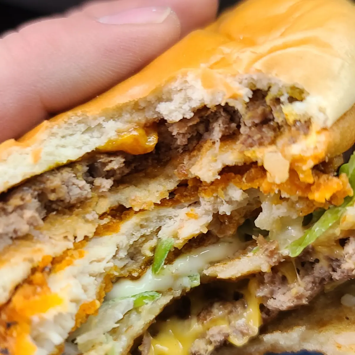 Dirty Burger Mcdouble & Hot N Spicy