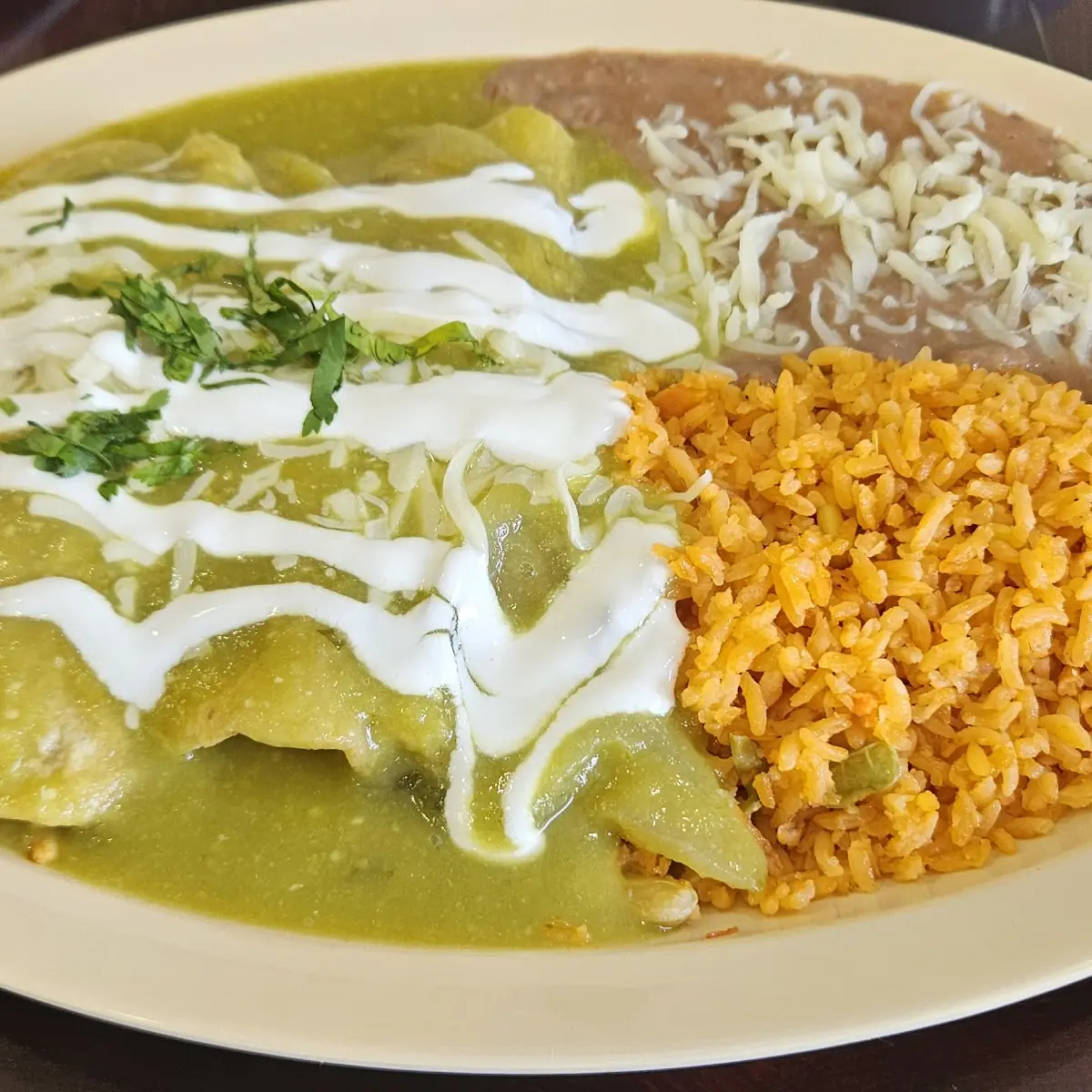 Enchiladas Verdes Green Enchiladas