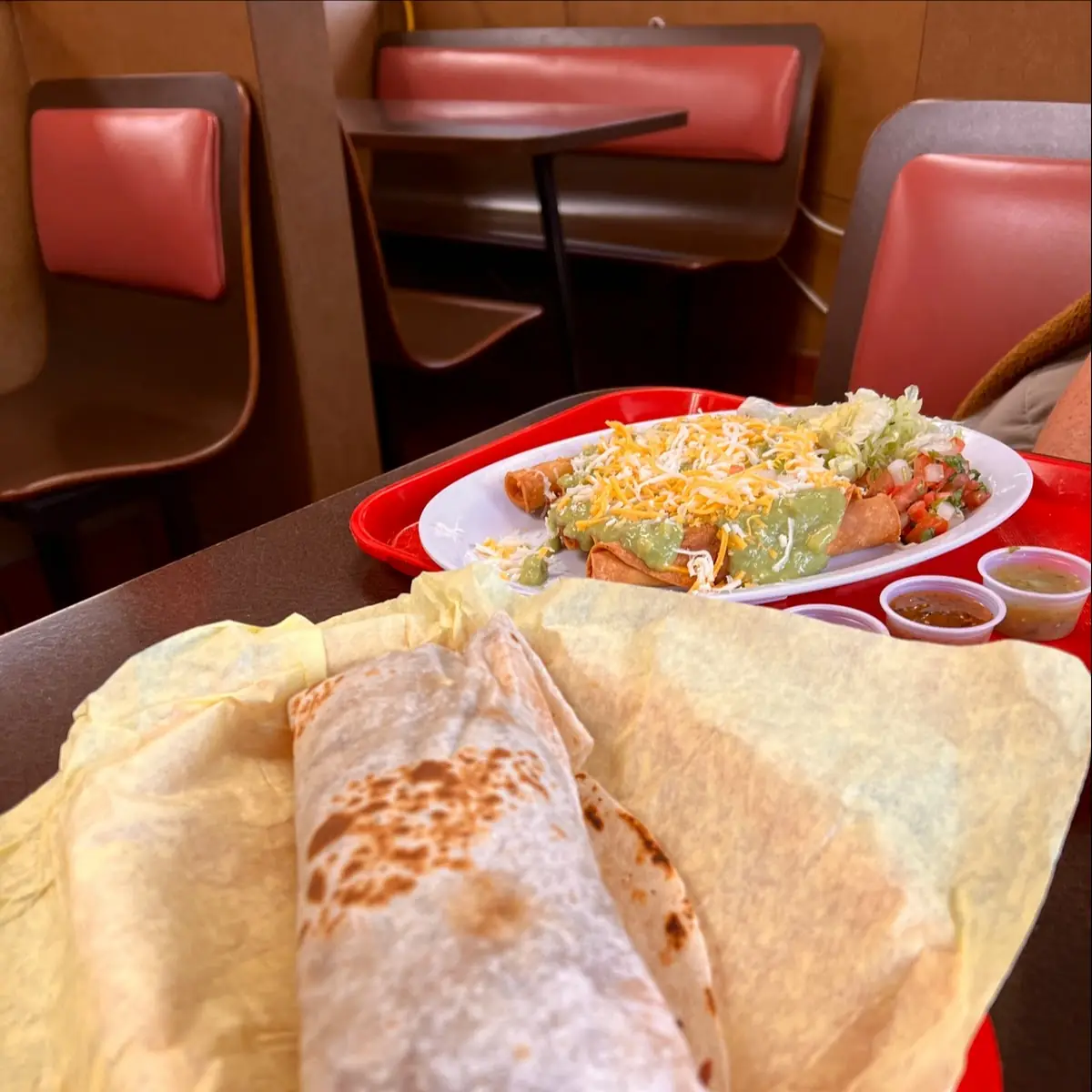 Ground Beef Burrito