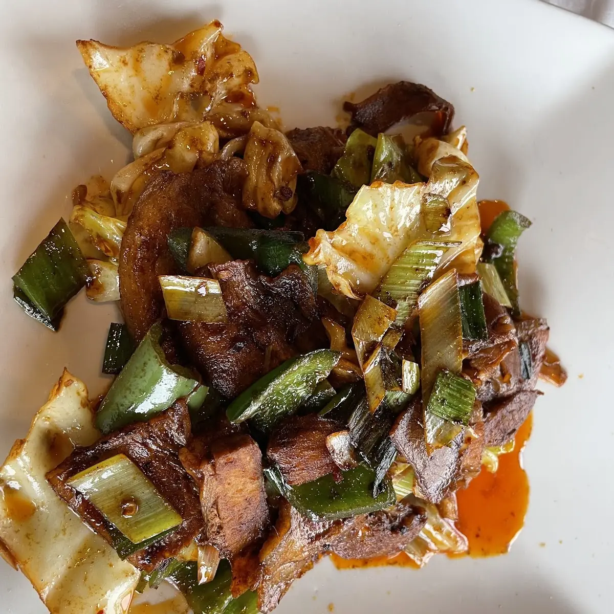 Double Cooked Pork Belly