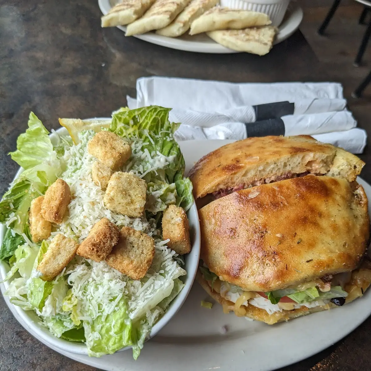 Aegean Pesto Chicken Sandwich