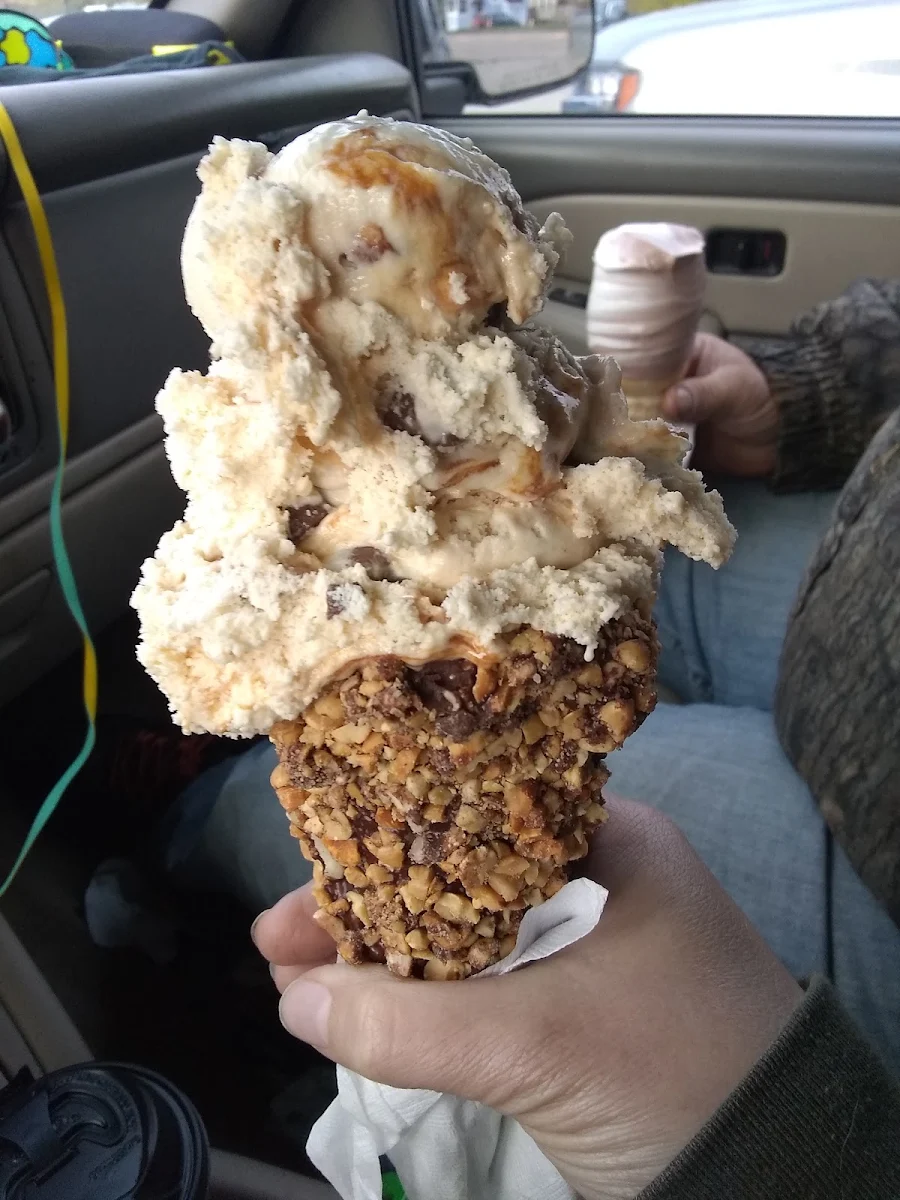 Chocolate Dipped Waffle Cone