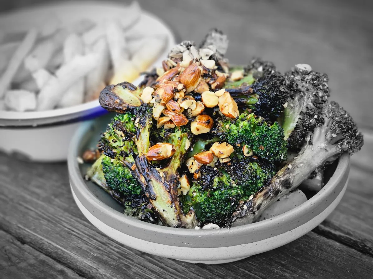Char-Grilled Broccoli