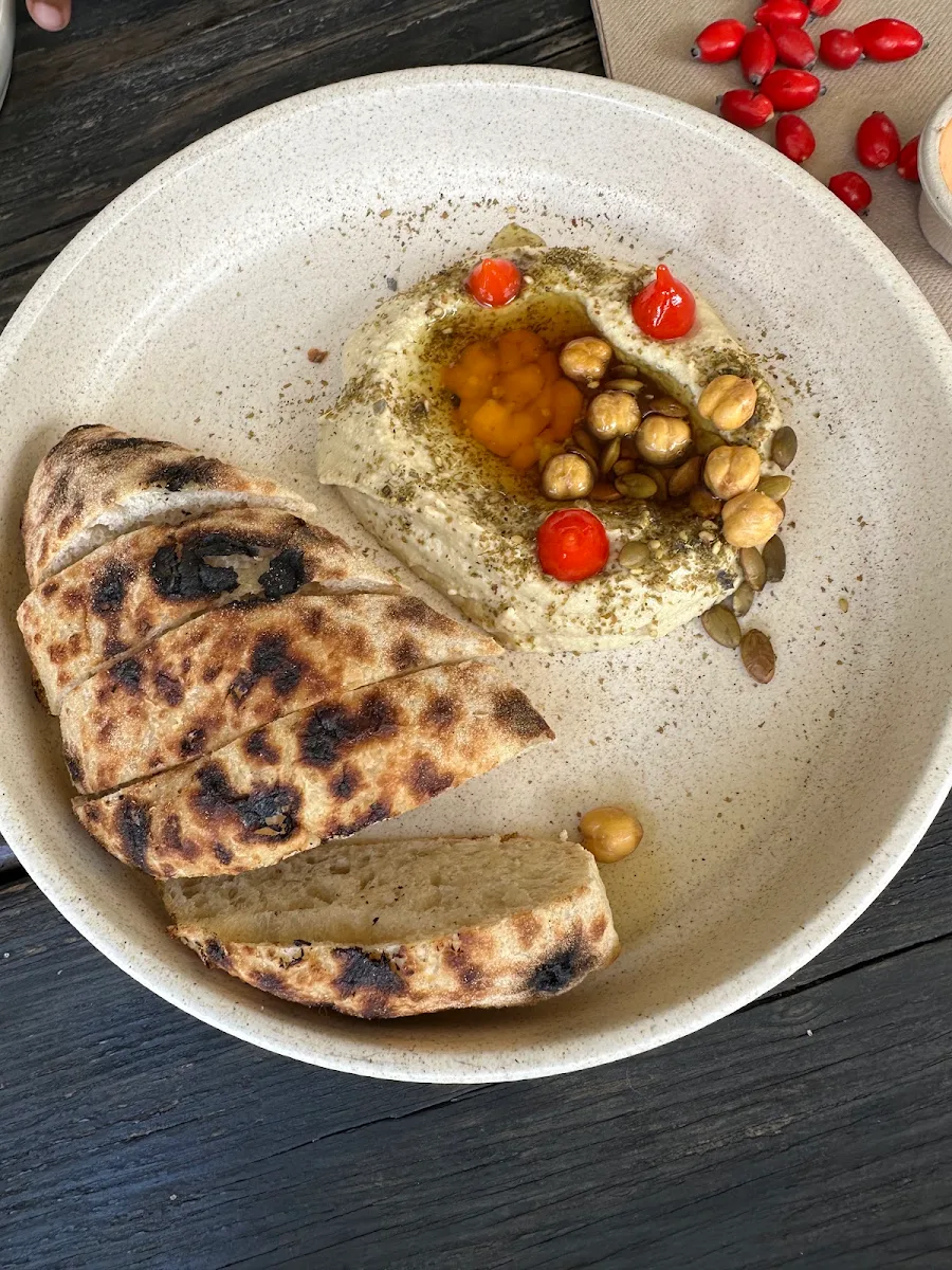 Pita Bread and Hummus