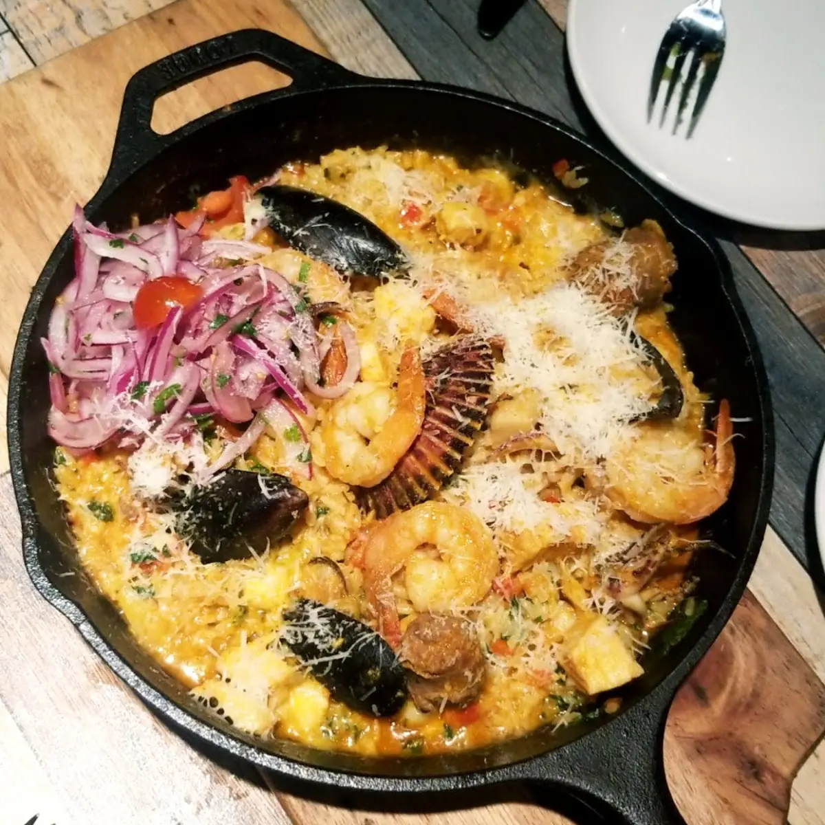Seafood Paella