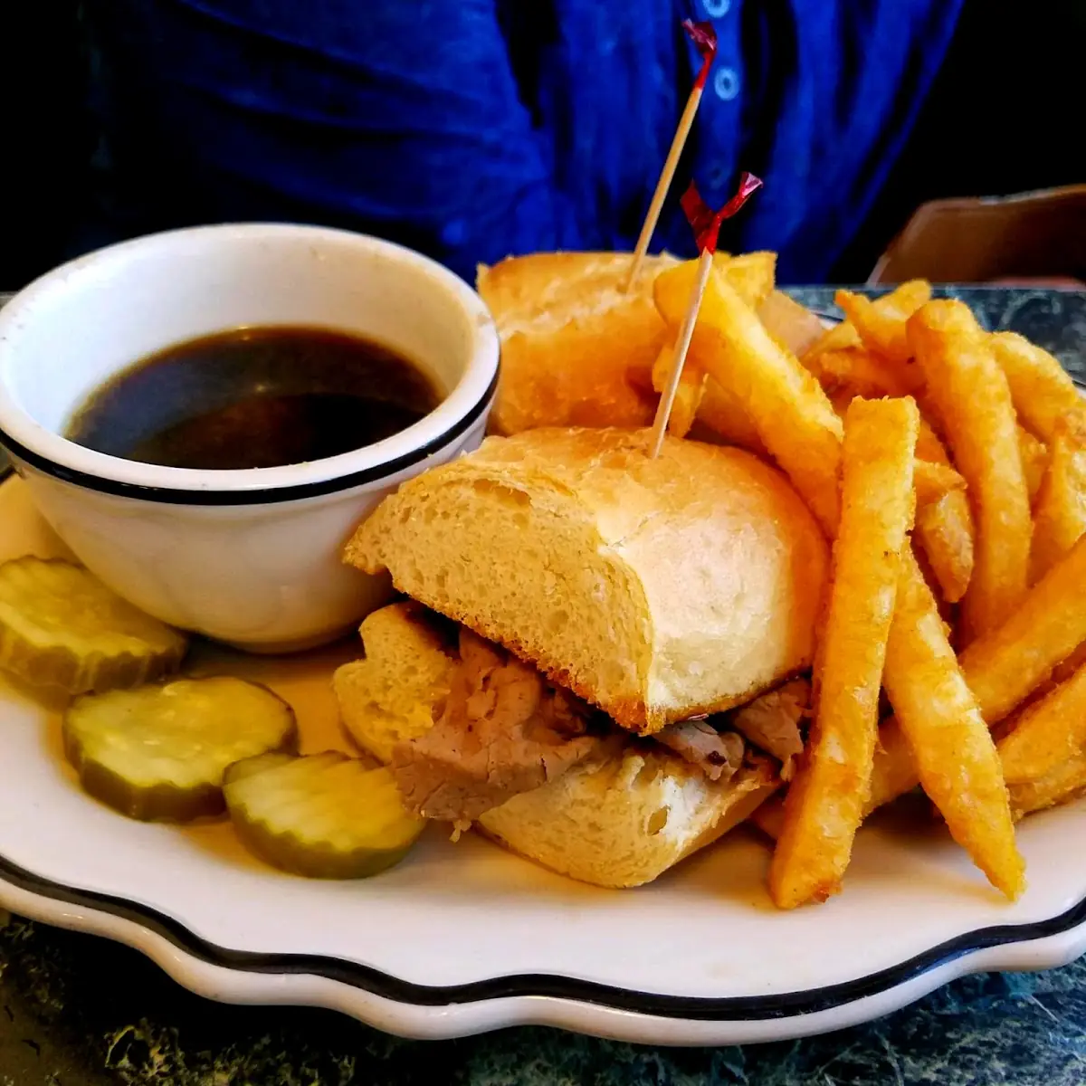 French Dip with Fries