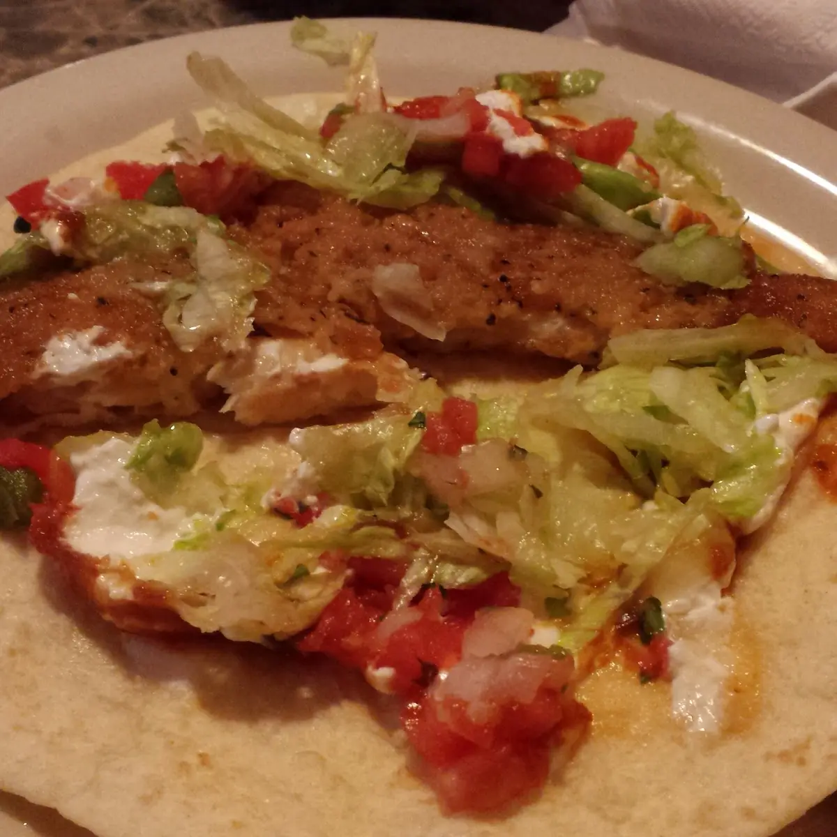 Breaded Fish Tacos