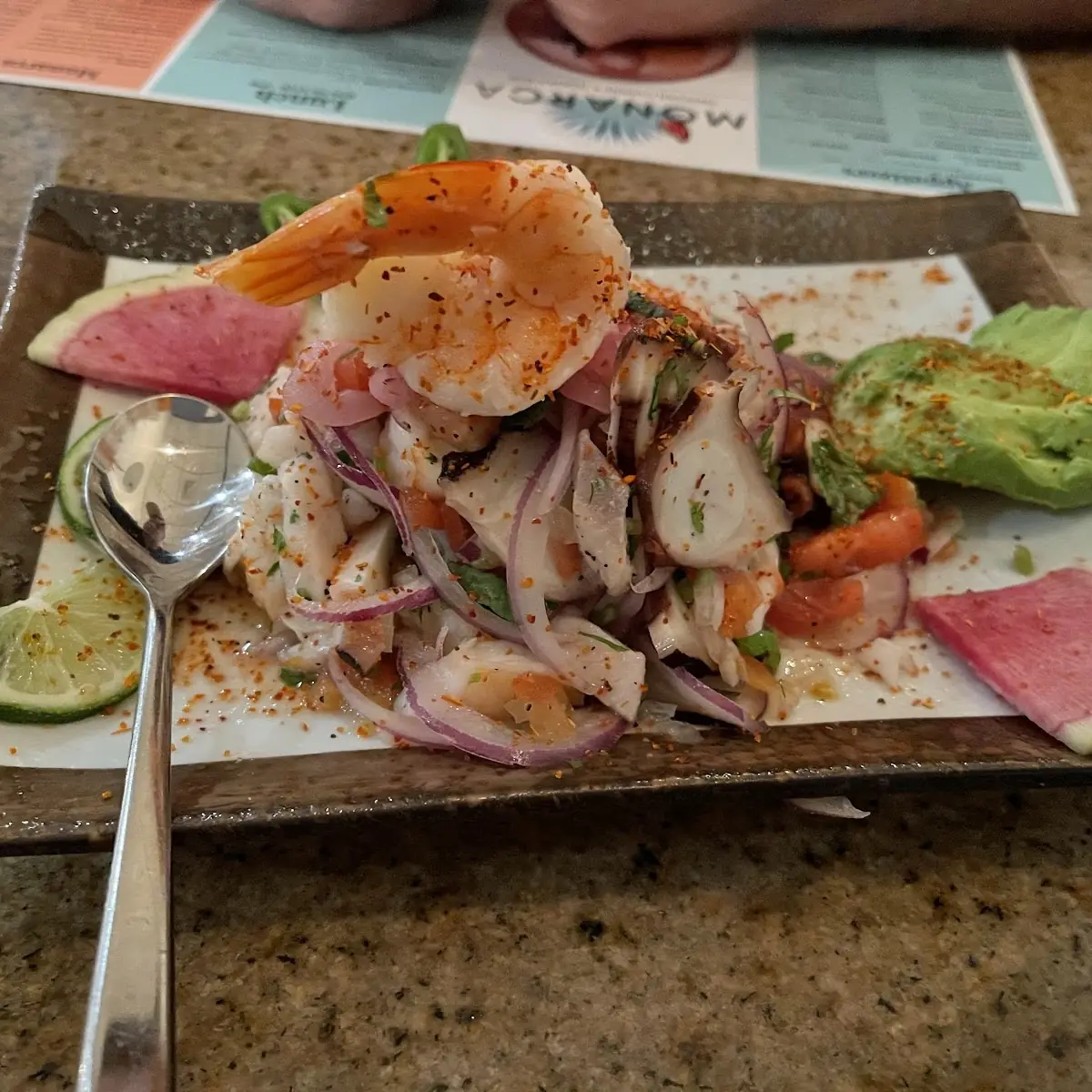 Ceviche trio