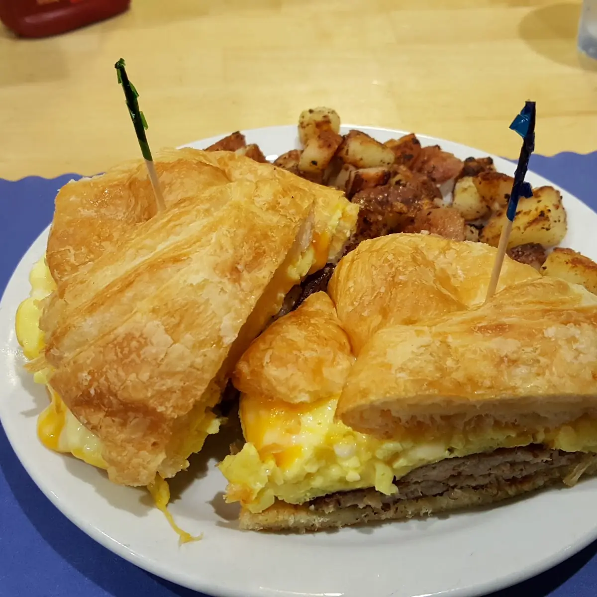 Croissant Egg Sandwich
