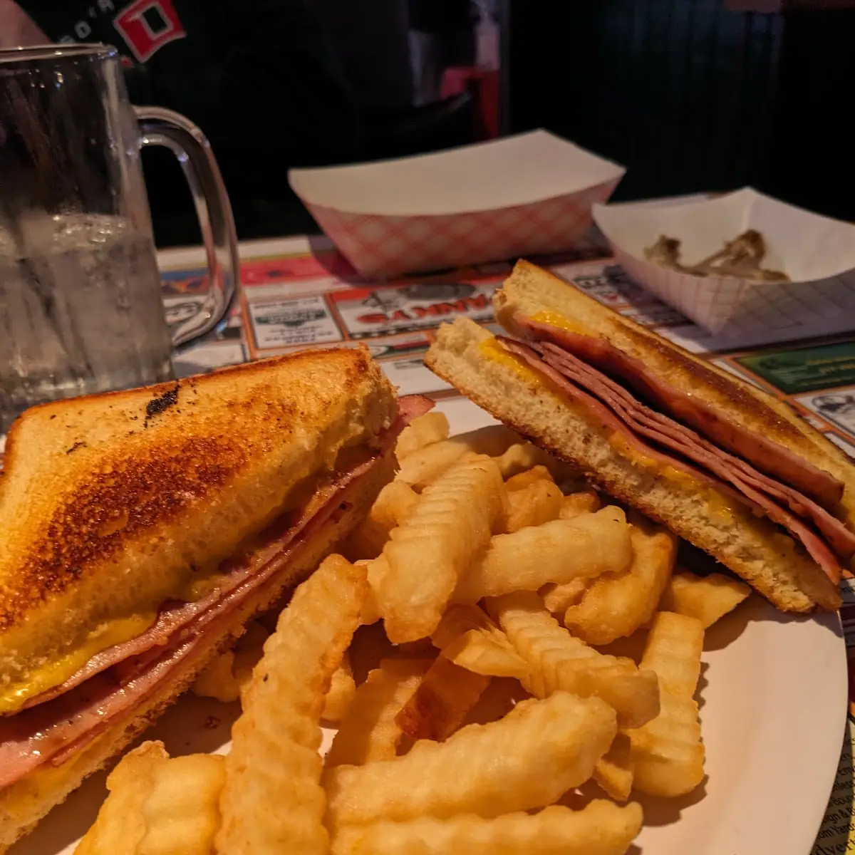 Ham and Cheese Sandwich