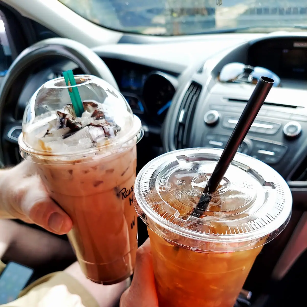 Raspberry Mocha and Stash Black Tea