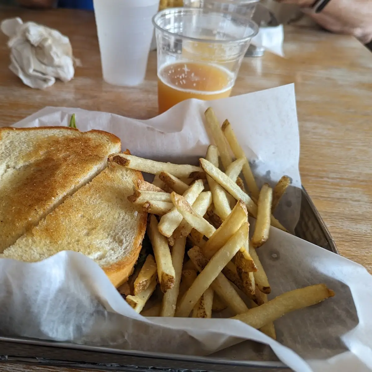 Grilled Cheese & Fries