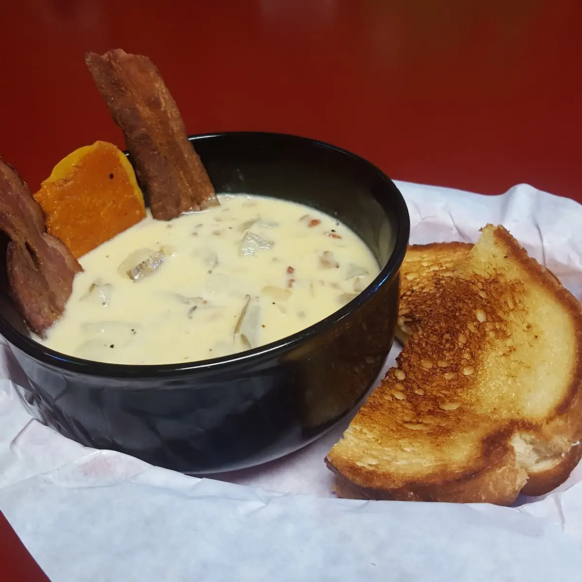 Cheesy Potato Bacon Soup
