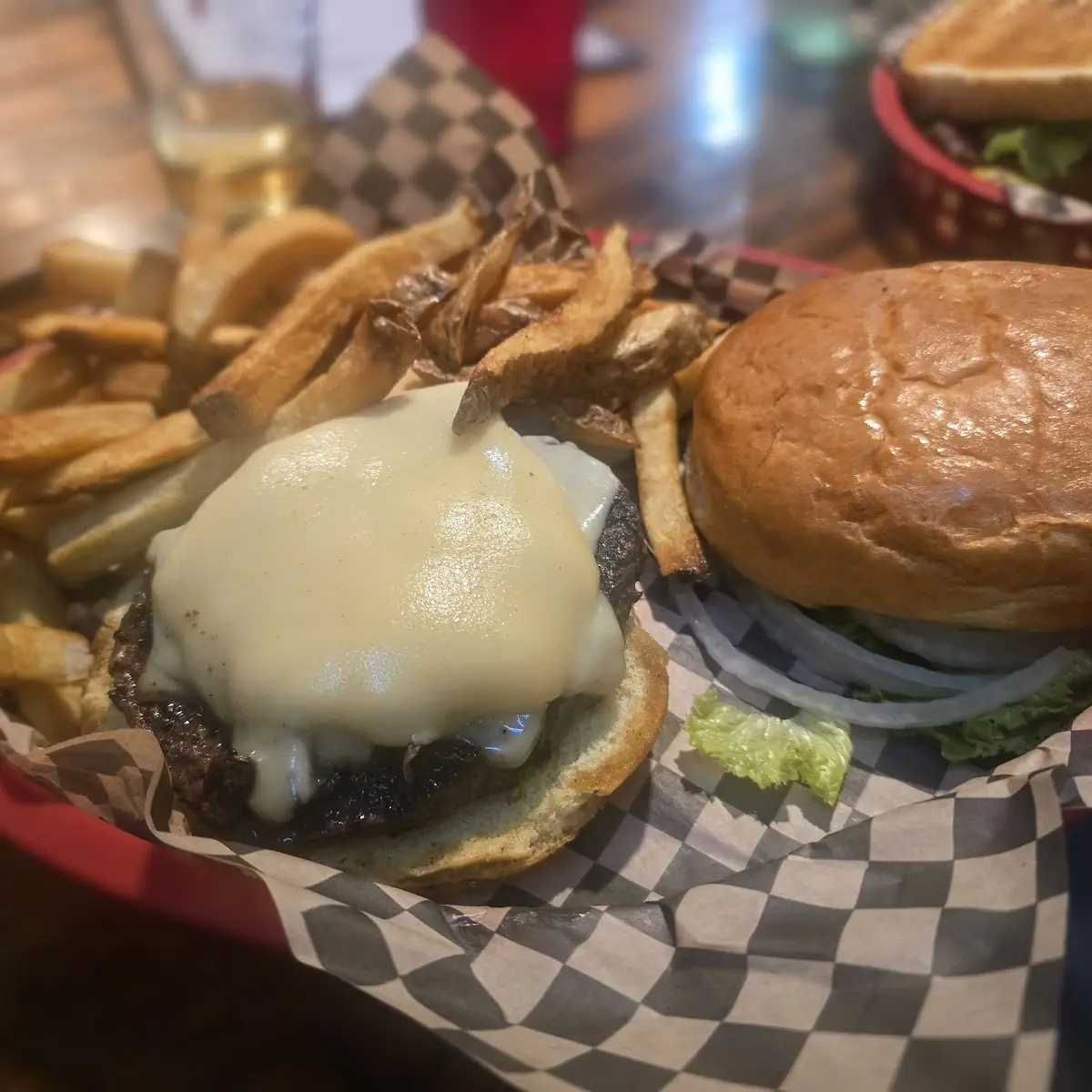Mushroom Swiss Burger