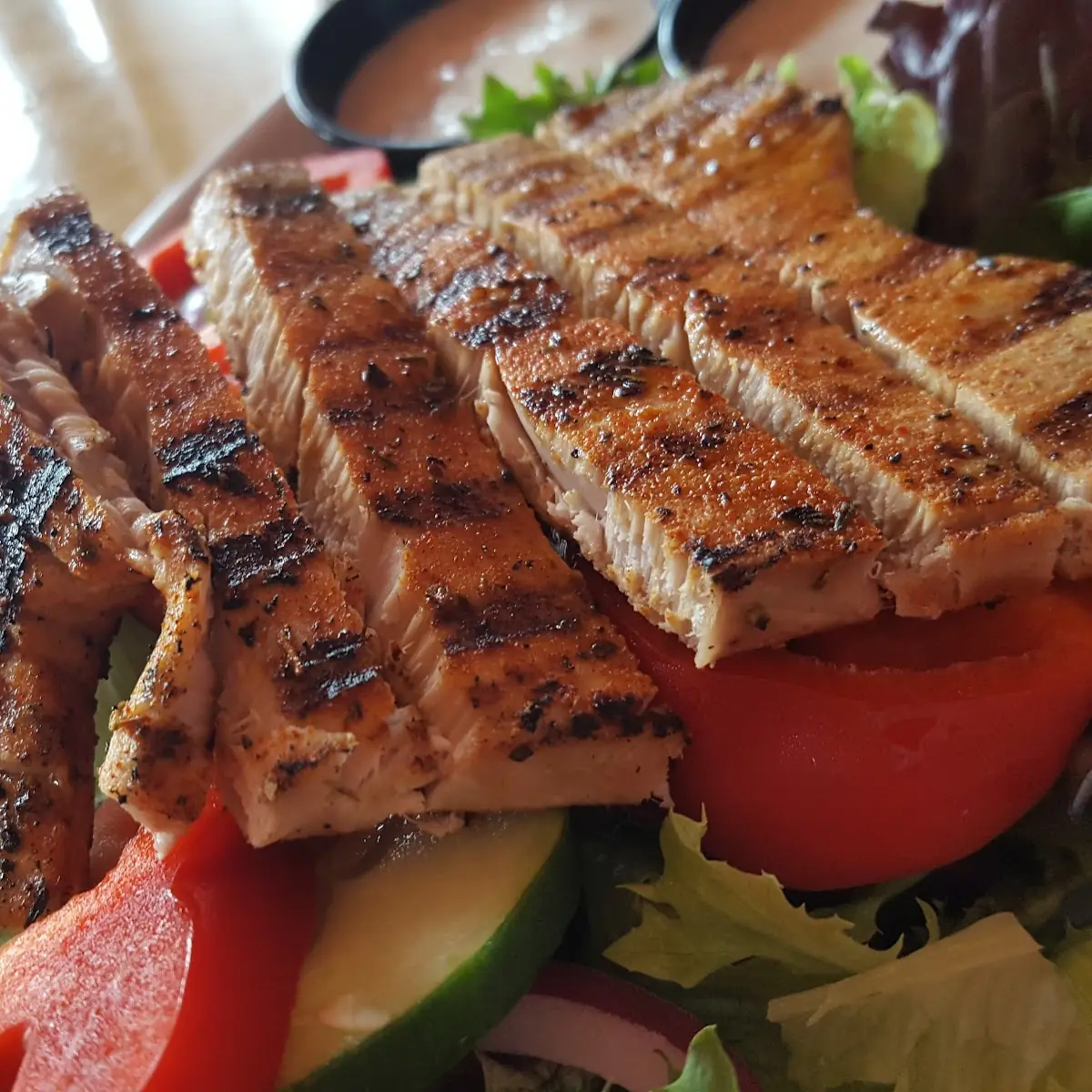 Blackened Tuna Steak Sandwich