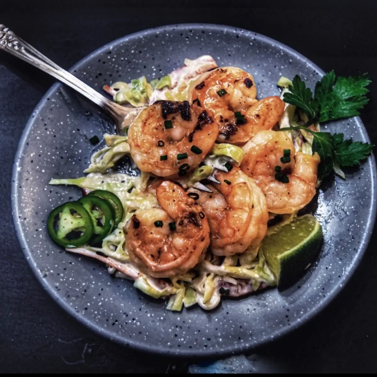 Mango Habanero Shrimp