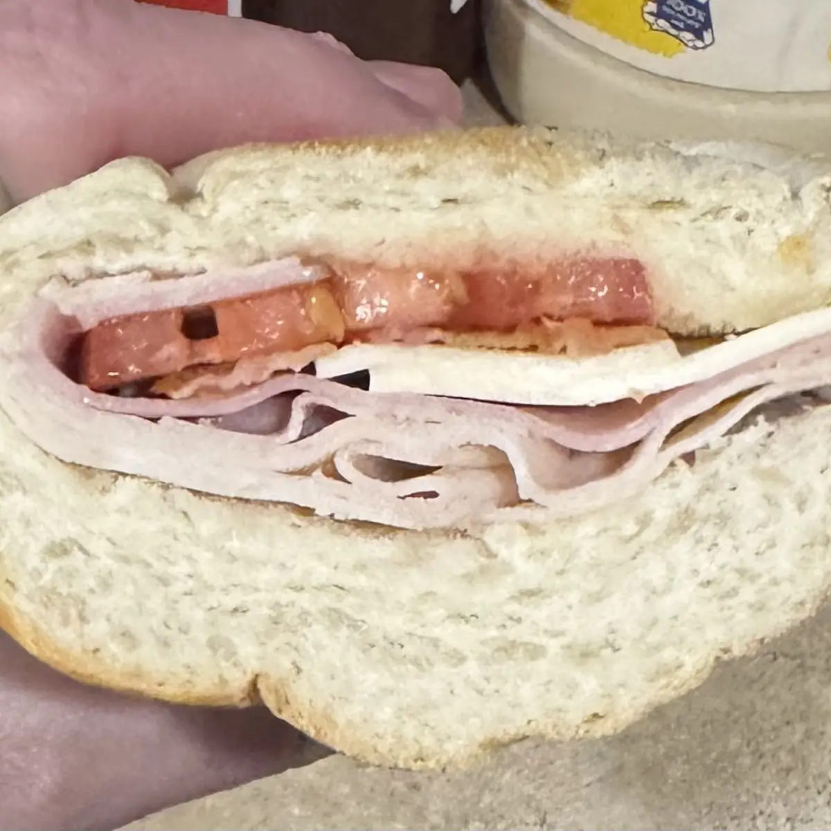 Black Forest Ham Sandwich