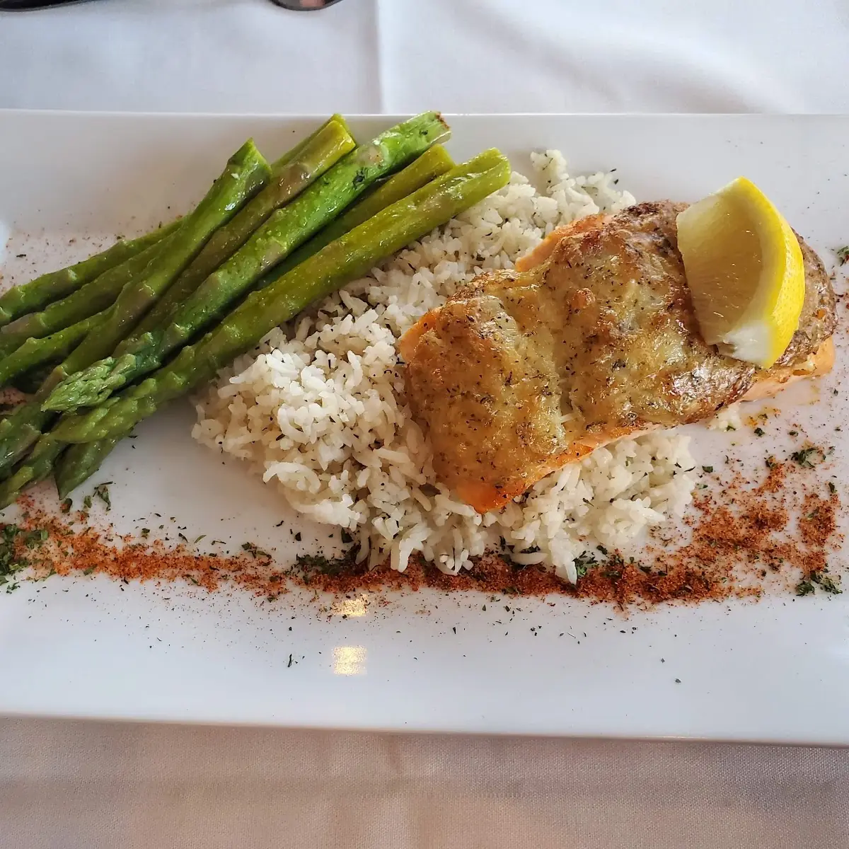 Parmesan Salmon Fillet