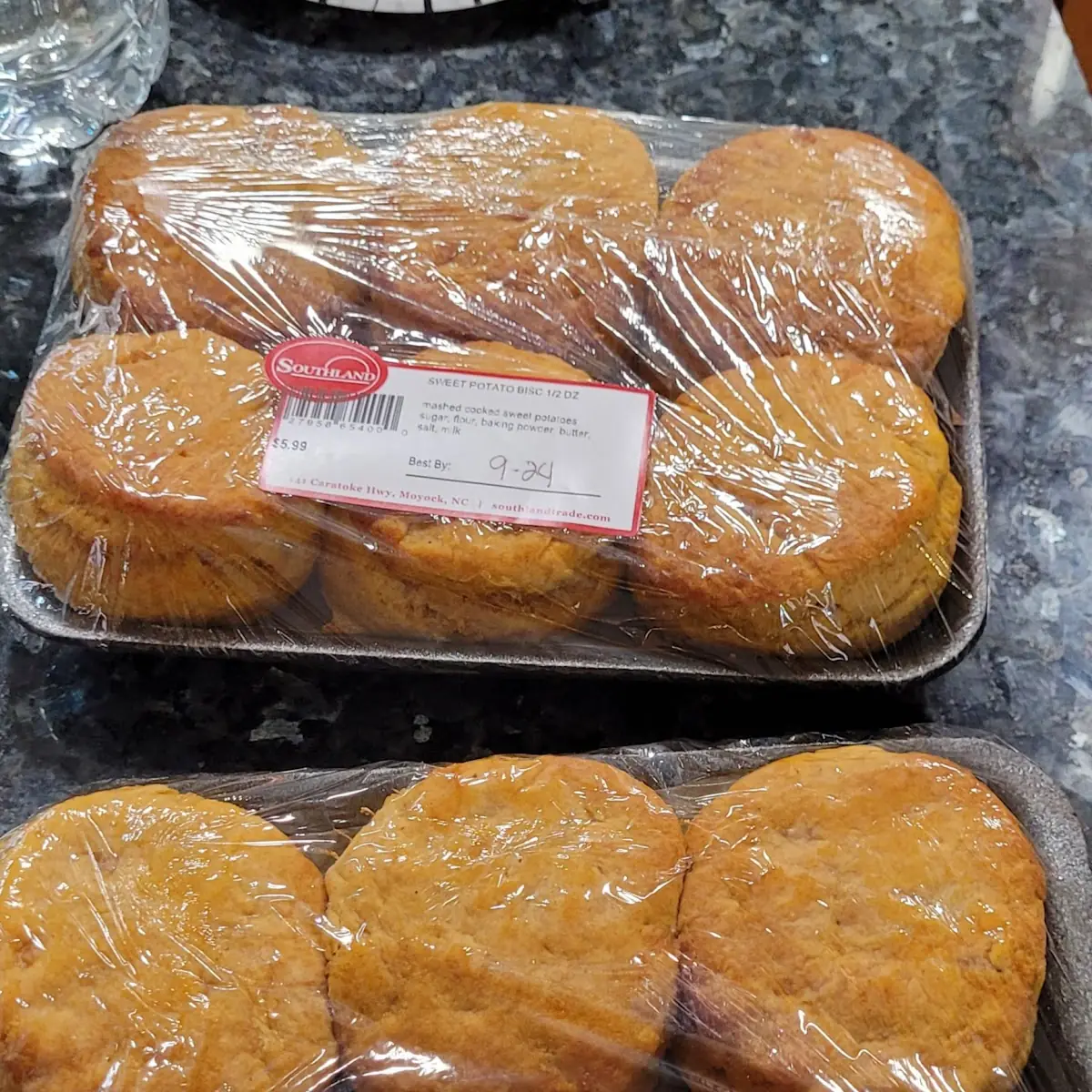 Sweet Potato Biscuits to Go