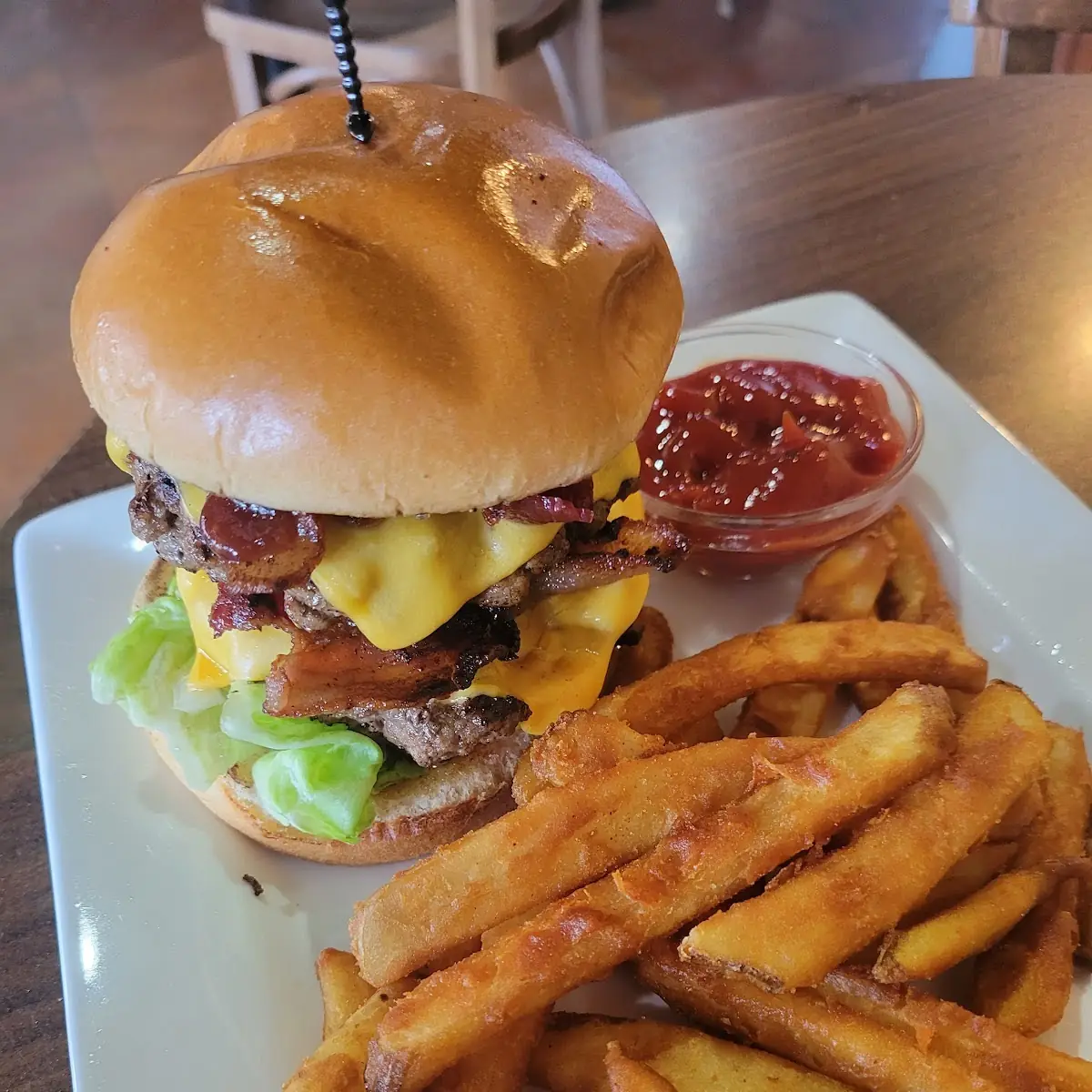 Double BBQ Bacon Burger
